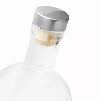 Szklana butelka PEARLY - transparentny (56-0304515)