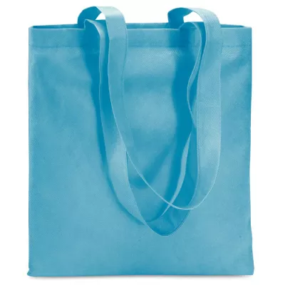 Torba na zakupy z włókniny 40x40 cm 80 g/m² TOTECOLOR - Turkusowy (IT3787-12)
