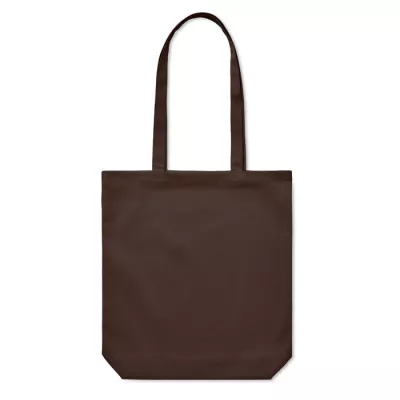 Torba bawełniana na zakupy 270 g/m² RASSA COLOURED - Czekolada (MO6442-41)