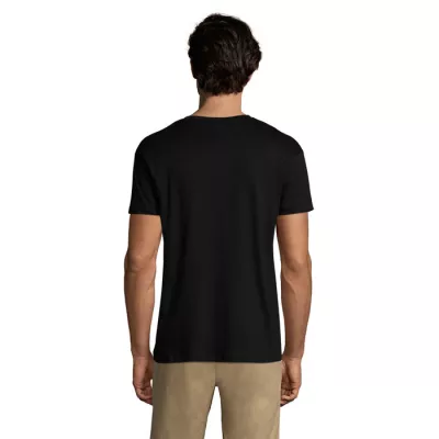 Koszulka unisex bawełniana 150 g/m² Sol's REGENT - Deep Black (S11380-DB)