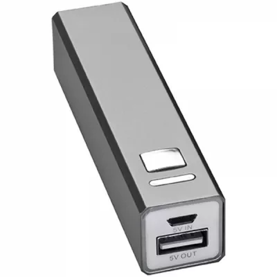 Power bank 2200 mAh PORT HOPE - szary (302907)