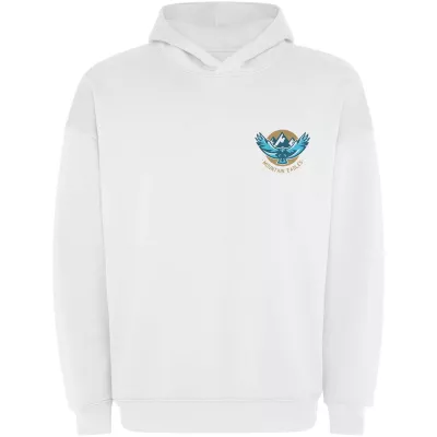 Bluza z kapturem Otto, styl oversize, unisex - Biały (R6702-WHITE)