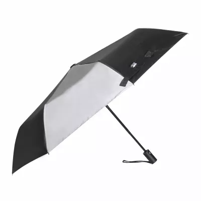 Radians Fold odblaskowy parasol RPET - czarny (AP800279-10)