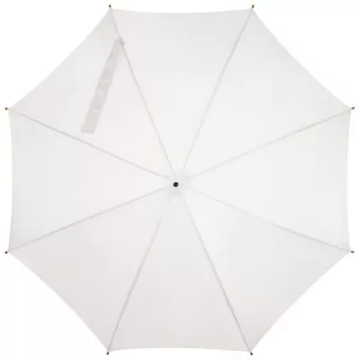Parasol automatyczny drewniany Ø105 cm NANCY - biały (513106)