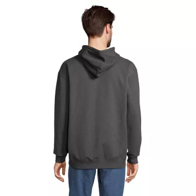 Bluza rozpinana z kapturem Sol's CARTER - Charcoal Melange (S03812-CE)