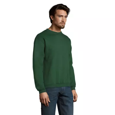 Bluza męska z okrągłym dekoltem 260 g/m² Sol's SPIDER - Ciemno-Zielony (S01168-BO)