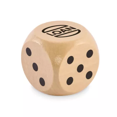Kostka do gry drewniana 5 cm DADO - Drewna (MO2614-40)