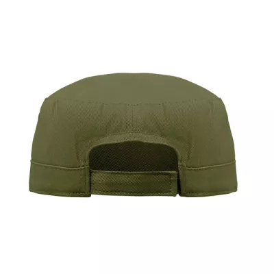 Czapka wojskowa bawełniana 260 g/m² FIELD - Zieleń Wojskowa (MO2867-49)