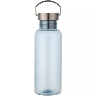Thor - bidon na wodę wykonany z recyklingowanego tworzywa RPET certyfikowanego standardem RCS, pojemność 600 ml  - Cloud Blue (10095852)