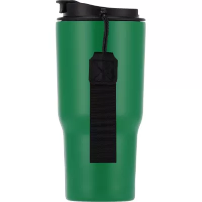 Kubek termiczny 550 ml ze stali z recyklingu DANA - zielony (8523909)