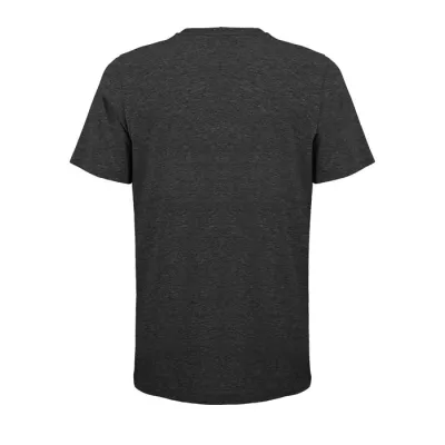 Koszulka unisex z czesanej bawełny Sol's TUNER - Charcoal Melange (S04203-CE)
