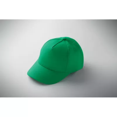 Czapka z daszkiem dziecięca 180 g/m² BUZZ KIDS - Zielony (MO2346-09)