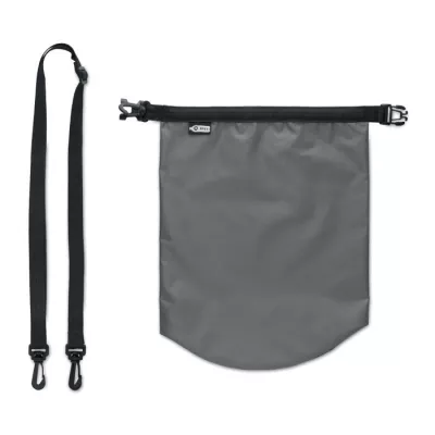 Torba wodoodporna RPET ripstop 5 l BOLSAIBLE + - Kamienny Szary (MO2465-15)