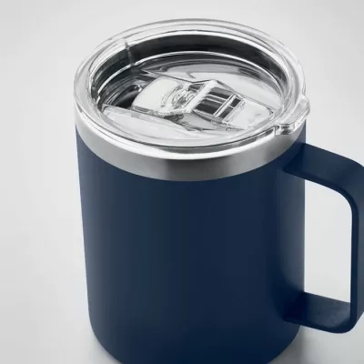 Kubek termiczny ze stali z recyklingu 300 ml INARI - Francuski Granat (MO6934-85)