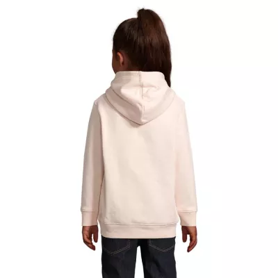 Bluza dziecięca z kapturem Sol's CONDOR KIDS - Kremowy Róż (S04238-CP)