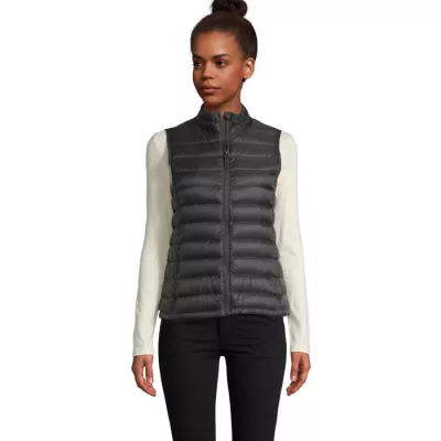 Kamizelka puchowa damska Sol's WILSON BW WOMEN - Czarny (S02890-BK)