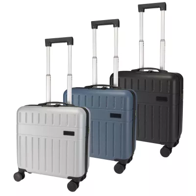 Rover - walizka na kółkach na laptop o przekątnej 16 cali, wykonana z materiałów z recyklingu (GRS), pojemność 30 litrów - Hale Blue (13015255)