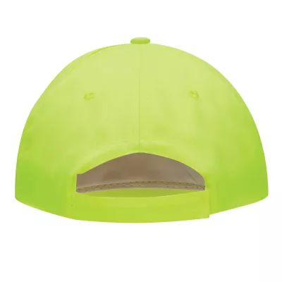 5 segmentowa czapka SHINY - biały, żółty (56-0701801)