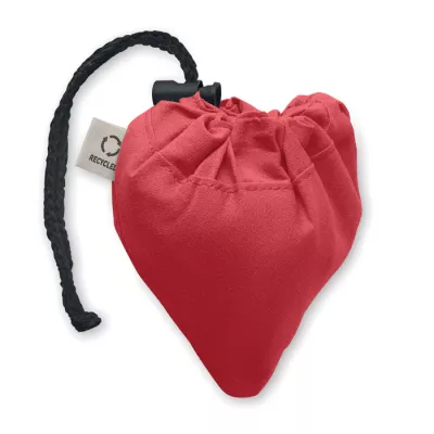 Torba składana z recyklingu 140 g/m² CARRIE COLOUR - Czerwony (MO2487-05)