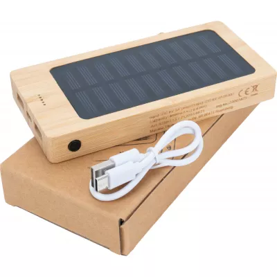 Power bank 8000 mAh BAKERSFIELD - beżowy (256313)