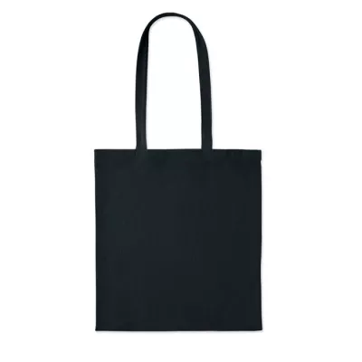Torba sztruksowa z długimi uchwytami 220 g/m² CORDY B - Czarny (MO2874-03)