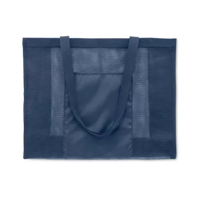 Torba na zakupy z siatki RPET 20 l LIMP - Niebieski (MO2836-04)