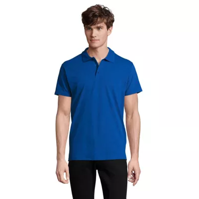 Koszulka polo męska piqué 210 g/m² Sol's SPRING II - Niebieski (S11362-RB)