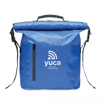 Plecak wodoodporny rolltop z RPET 25 l SCUBAROLL - Niebieski (MO2181-37)