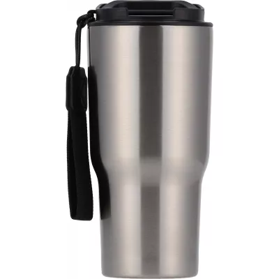 Kubek termiczny 550 ml ze stali z recyklingu DANA - szary (8523907)