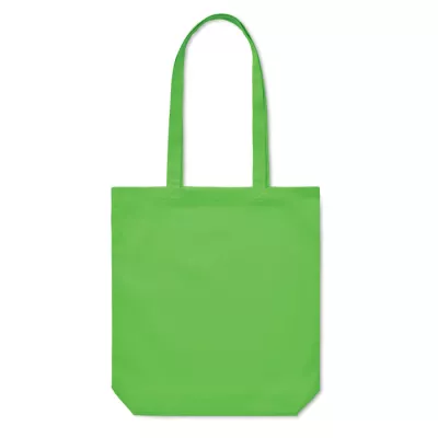 Torba bawełniana na zakupy 270 g/m² RASSA COLOURED - Limonka (MO6442-48)