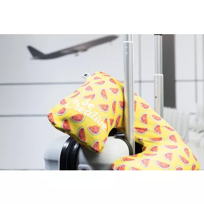CreaNap personalizowana poduszka podróżna - biały (AP715011)