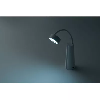 Lampka biurkowa i latarka 2 w 1 TORCHLAMP - Bialy (MO2994-06)