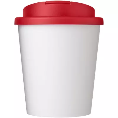 Americano Espresso® 250 ml tumbler with spill-proof lid - Biały-Czerwony (21069902)