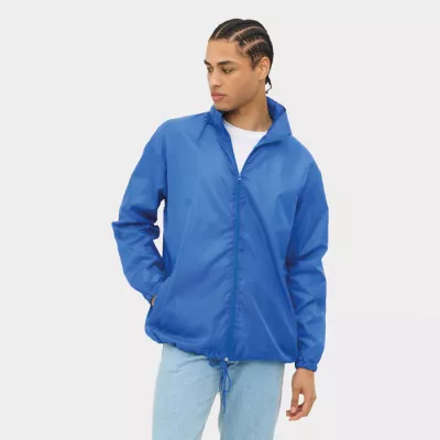 Wiatrówka unisex z kapturem 210 g/m² Sol's SHIFT - Niebieski (S01618-RB)