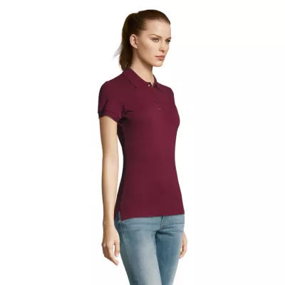 Koszulka polo damska piqué 170 g/m² Sol's PASSION - Burgundy (S11338-BG)