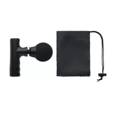 Pistolet do masażu z akumulatorem 1200 mAh THAIMA - Czarny (MO2965-03)