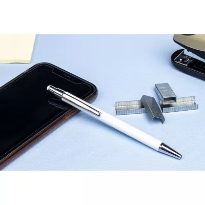 Długopis metalowy touch pen soft touch PAULA - żółty (1096408)