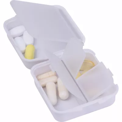 Pudełko na leki ELIJAH - biały (7559906)