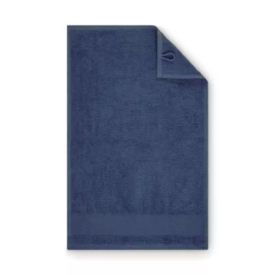 Ręcznik bawełniany 380 g/m² 30x50 cm ISLAND 30 - Niebieski (MO2764-04)