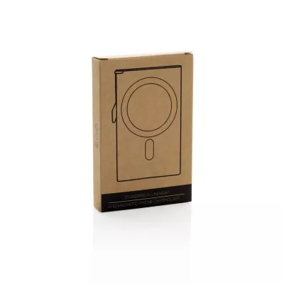 Magnetyczne etui na kartę kredytową, ochrona RFID - black (P820.9501)