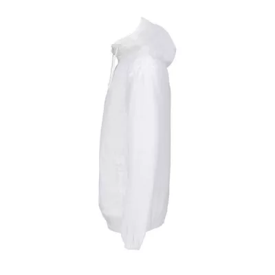 Wiatrówka unisex wodoodporna z kapturem Sol's SHIELD - Bialy (S04758-WH)