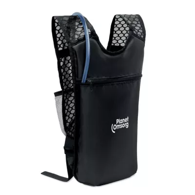 Plecak sportowy z bukłakiem 1500 ml CONFI - Czarny (MO2935-03)