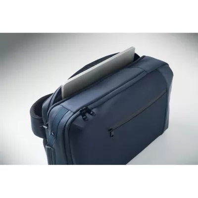 Plecak na laptop 15" z żakardem 15 l BOSTON - Niebieski (MO3226-04)
