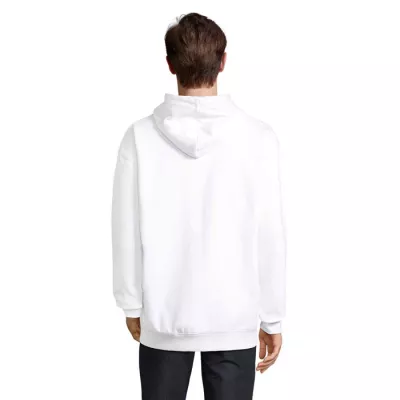 Bluza rozpinana z kapturem Sol's CARTER - Bialy (S03812-WH)