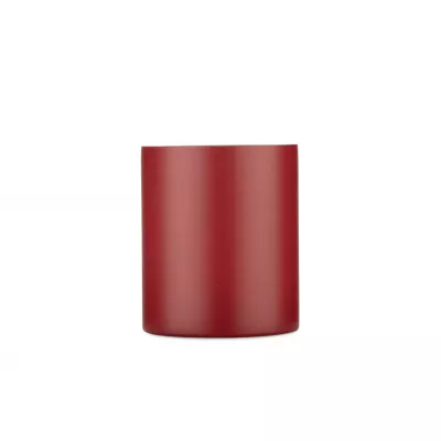 Kubek z recyklingowanej stali nierdzewnej VIVO 250 ml - czerwony (16405-04)
