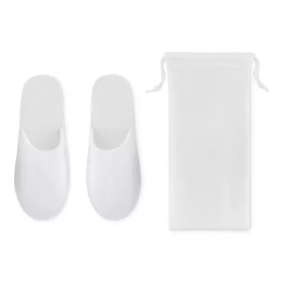 Kapcie hotelowe w etui rozmiar 43–44 FLIP FLAP - Bialy (MO9782-06)