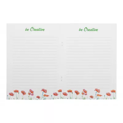 CreaNote Plus A5 Seed niestandardowy notatnik z papieru nasiennego - biały (AP716882)
