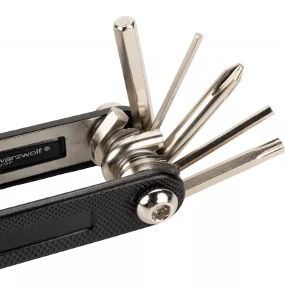 Zestaw narzędzi rowerowych TIBESTI Schwarzwolf - czarny (F5200100AJ303)