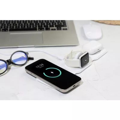 FolCharge Ładowarka bezprzewodowa RABS 3w1 - biały (AP864136-01)