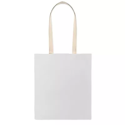 Torba bawełniana 140 g/m² ZEVRA COLOUR - Bialy (MO2868-06)